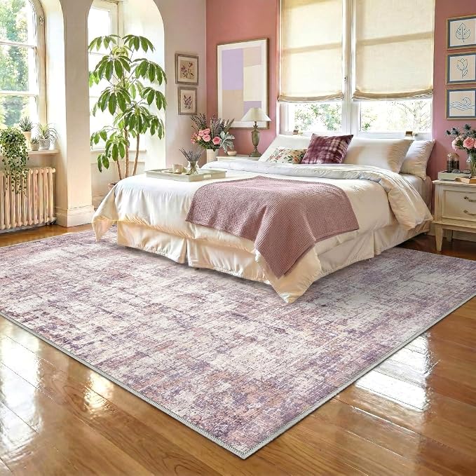 10x12 Area Rugs Washable Living Room Rug-No Slip Soft Carpets Modern Abstract - Image 5