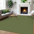 IOHOUZE Washable Area Rug 6x9 Non Slip Rubber Backed Rugs by iOhouze