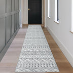 KUTA Boho Hallways Runner Rugs 2x12, Moroccan Washable Kitchen Rug Non-Slip - Image 2