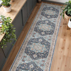 Washable Oriental Hallway Runner Rug - Image 3