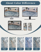 Madane 5x7 Area Rugs for Living Room, Washable Vintage Rug - Image 8