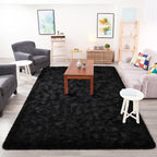 Chicrug Soft Area Rugs for Bedroom Living Room Plush Fluffy Rug 6x9 Feet - Image 4