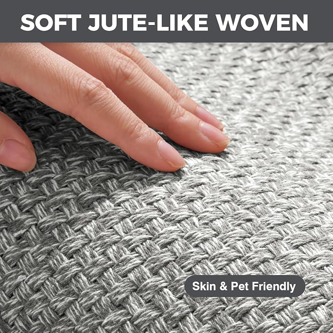 YDKGL Kitchen Rugs Mat Non Slip Washable, 0.4" Thick Anti Fatigue Cushioned - Image 7
