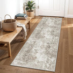 2x8 Washable Non-Slip Hallway Runner Rug – Modern Abstract Soft Carpet by ZHXXUJ