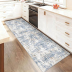 XLUEZ 2x8 Runner Rug for Hallway, Washable Modern Abstract Runner Rugs Neutral - Image 3