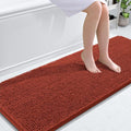 OLANLY Bathroom Runner Rugs 59x24, Soft Absorbent Chenille Bath Rugs, Rubber by OLANLY