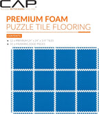 CAP Puzzle Exercise Mats | 3/4” Thick EVA Interlocking Foam Tiles - Image 2
