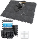 TroyStudio Thick Sound Absorbing Interlocking Floor Mats, Non-Slip Anti by TroyStudio
