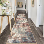 IOHOUZE Abstract Runner Rug 2x10 Ft Washable Runners - Image 8
