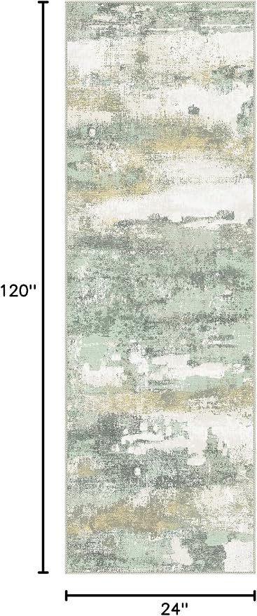 BEIMO Runner Rug for Hallway Kitchen, 2x10 Machine Washable Runners Rug for - Image 2