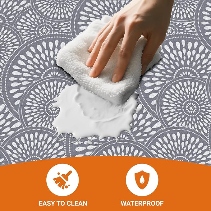 Mattitude Kitchen Mat, 17.3x39in Heavy Duty Ergonomic Comfort Foam Standing - Image 5