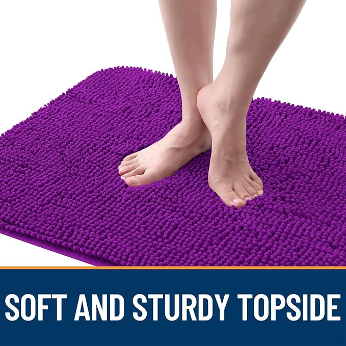 OLANLY Dog Door Mat for Muddy Paws 35x24, Absorbs Moisture and Dirt, Absorbent - Image 4