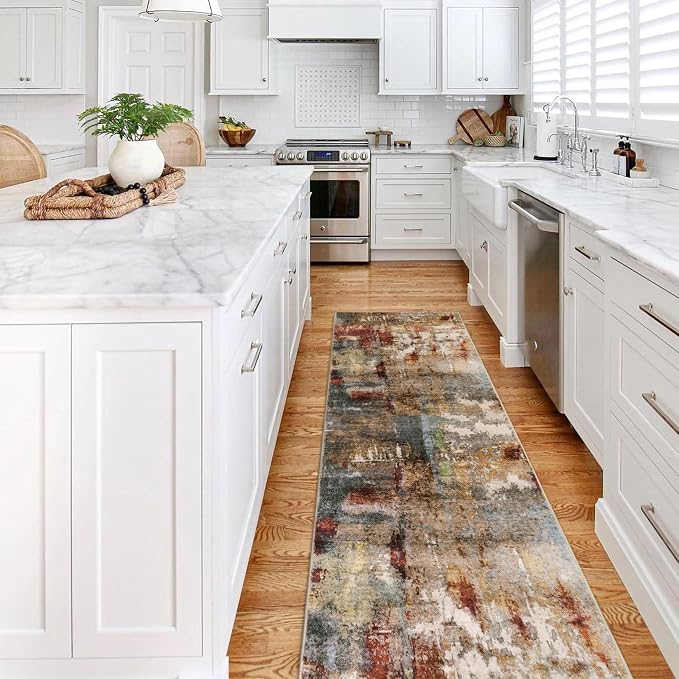 Lahome Washable Kitchen Runner Rug Non Skid, 2x7 Soft Bedroom Rug Runners by Lahome