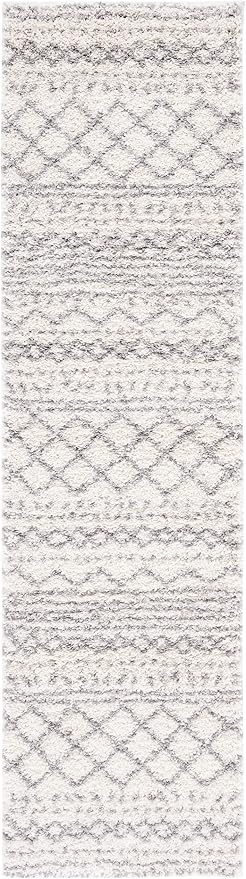 SAFAVIEH Arizona Shag Collection Runner Rug - Image 2