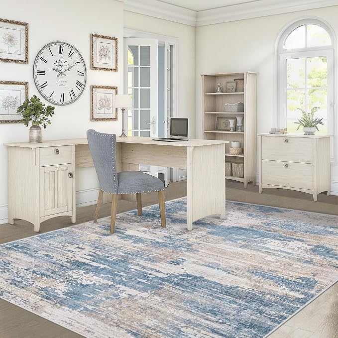 XLUEZ 5x7 Area Rugs for Living Room, Washable Modern Abstract Large Area Rug - Image 6