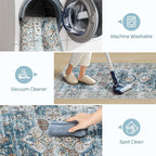 Madane Hallway Runner Rug 2x12, Extra Long Washable Runner Rugs - Image 5
