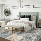 XLUEZ 6x9 Area Rugs for Living Room, Washable Modern Abstract Large Area Rug - Image 4