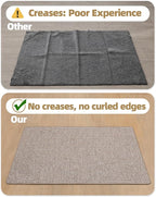Color&Geometry Ultra Thin Indoor Door Mat 32"x48", Non Slip Rubber Backed Dirt - Image 5
