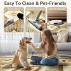 Area Rug 2x3 Rug Machine Washable Non-Slip Low Pile Print Pattern Western Rug - Image 6
