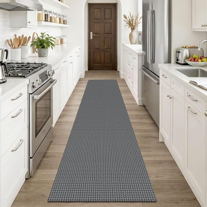 KOZYFLY Runners Rugs for Hallway 2x10, Washable Runner Rug, Woven Non Slip - Image 2
