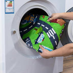 Kids Room Rug - Soft & Non-Slip 3x4 Ft Town Car Rug City Map Play Mat, - Image 7