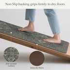 GENIMO Kitchen Mats for Floor 2PCs, Washable Anti Fatigue Mat for Cushioned - Image 6