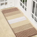 Kitinjoy Indoor Outdoor Door Mat, 47x17 Non-Slip Absorbent Dirt Trapper by Kitinjoy