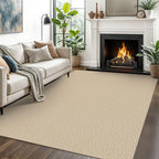 EARTHALL Washable Area Rugs 5x7 Ft Non Slip Living Room Rugs Cotton Dining Room by EARTHALL
