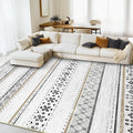 BESTSWEETIE 8x10 Area Rugs for Living Room Washable Moroccan Farmhouse Neutral by BESTSWEETIE