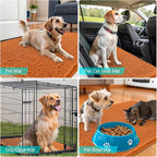OLANLY Dog Door Mat for Muddy Paws 35x24, Absorbs Moisture and Dirt, Absorbent - Image 7