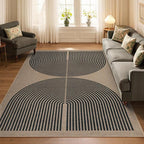 Lahome Modern Rainbow Easy Jute Rug, Washable Rugs 5x7 - Image 6