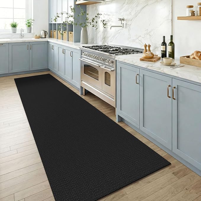KOZYFLY Runners for Hallways 3x8 ft Washable Kitchen Runner Non Slip Rubber - Image 2