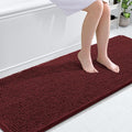 OLANLY Bathroom Runner Rugs 70x24, Soft Absorbent Chenille Bath Rugs, Rubber by OLANLY