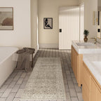 Machine Washable Kitchen Runner Rugs: 2'x10' Hallway Rug Stain Resistant Non - Image 5