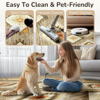 BESTSWEETIE Area Rug 4x6 Rug Machine Washable Non-Slip Low Pile Print Pattern - Image 7