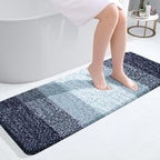 OLANLY Bathroom Runner Rugs Mat 47x17, Extra Soft Absorbent Microfiber Bath Rugs by OLANLY