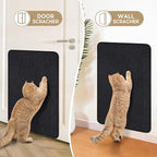 Graciadeco Black Cat Scratching Mat Sisal, 2 Packs Sisal Fabric Large Cat - Image 6