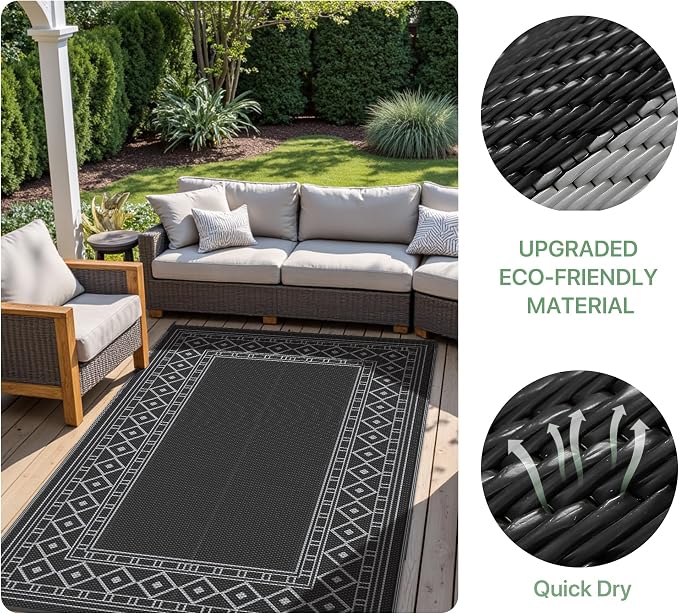 GENIMO Outdoor Rug 5'x8' Waterproof - Image 7