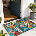 Floral Outdoor Rug by Othilic