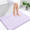 OLANLY Memory Foam Bath Mat 40x32, Super Soft Absorbent Bathroom Rugs, Quick Dry by OLANLY