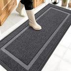 OLANLY Front Door Mat Indoor Outdoor Entrance, Waterproof All-Season, by OLANLY