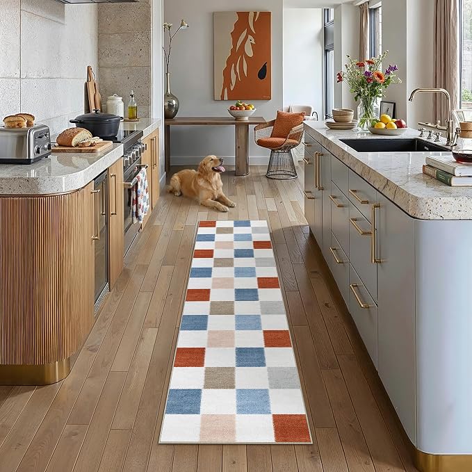 PureCozy Machine Washable 2x8 Runner Rug by PureCozy