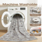 Washable 7x9 Area Rug for Living Room - Image 2