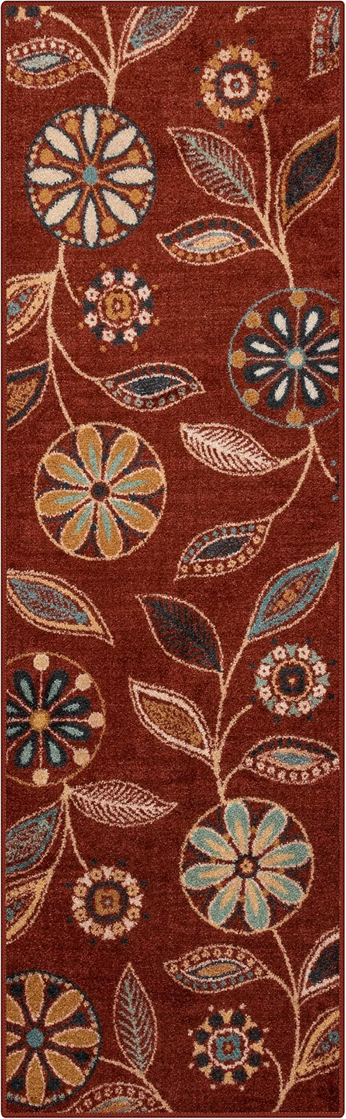 Maples Rugs Reggie Floral Runner Rug by MaplesRugs