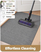 Color&Geometry Ultra-Thin Indoor Door Mat, Washable Doormat - Image 8