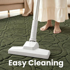 Macgace 3x5 Green Area Rug, Washable Shag Carpet, Kids Room Nursery Rugs - Image 8