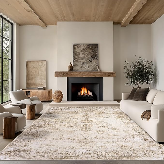 6x9 Area Rug Living Room Rugs by CarpetAddColortoYourLife