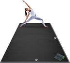 Gorilla Mats Extra Large Yoga Mat – 9'x6' by YoGorillaMats