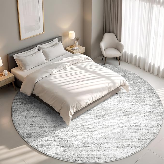 Valenrug Washable Round Area Rugs 6x6 - Image 2