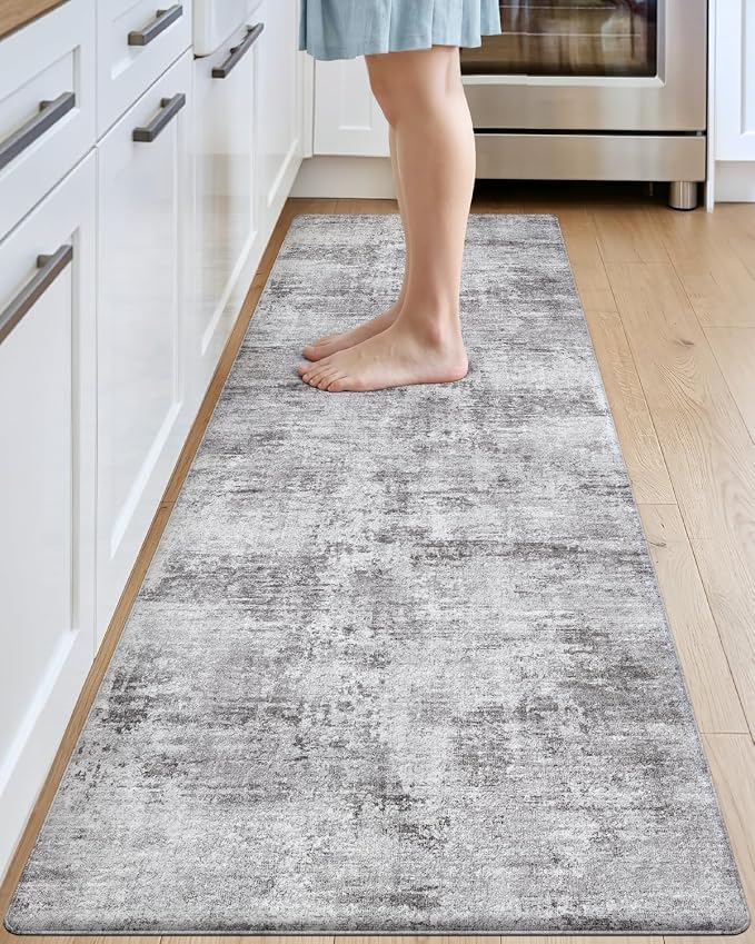 DEXI Kitchen Mats Cushioned Anti Fatigue, 23x86 Floor Padded Runner Rug Non Slip by DEXI